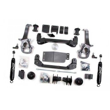 Zone 4-2" Lift Kit w/Nitro shocks 13-21 Dodge Ram 1500 4wd - Click Image to Close